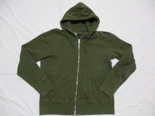 LOOPWHEELER BEAMS LOOPWHEELER Beams Plus SLIM FIT Full Zip Sweat Parka Olive L