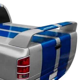 For Ram 2500 11-24 Factory Daytona Style Fiberglass Rear Truck Spoiler Unpainted - Imagem 2 de 4