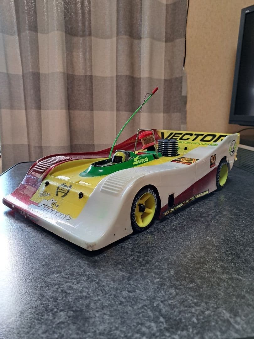 Serpent Excel 1/8 Scale Nitro RC Car On-Road Vintage Rare AS-IS