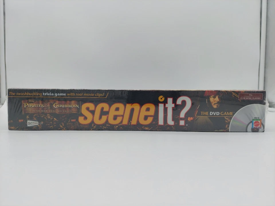 Scene It?: Pirates Of The Caribbean DVD Board Game New & Factory Sealed - Image 3 of 4