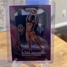 2021 Panini Prizm WNBA BRIANNA TURNER Purple Refractor Prizms /99 Mercury