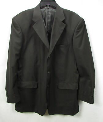 Danni Colby  Suit Men s  Black  40 Long Coat Sport Coat Jacket Lined 