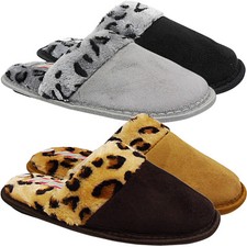 isotoner ladies popcorn terry mule slippers