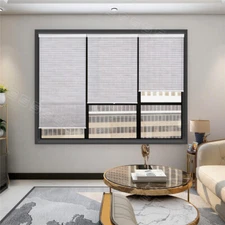 CUSTOM CUT Home Decorators Snow Drift Light Filtering Cordless Cellular Shades