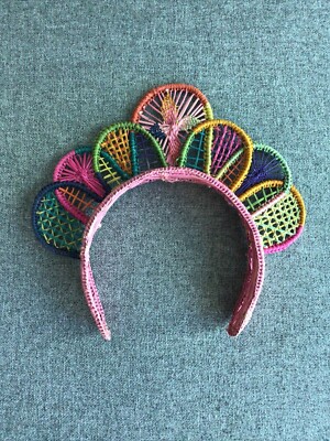 Hand made headband from Colombia Colombian handmade headbands – AshtaCo main image 4