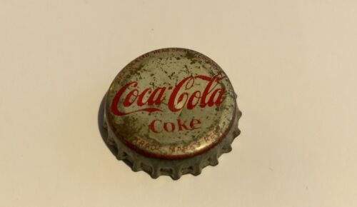 Ancienne capsule en métal et liège COCA COLA RARE - Imagen 1 de 8