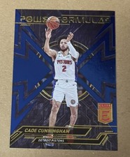 2022-23 Donruss Elite Power Formulas 02/99 Jersey Number 1/1 Cade Cunningham JF
