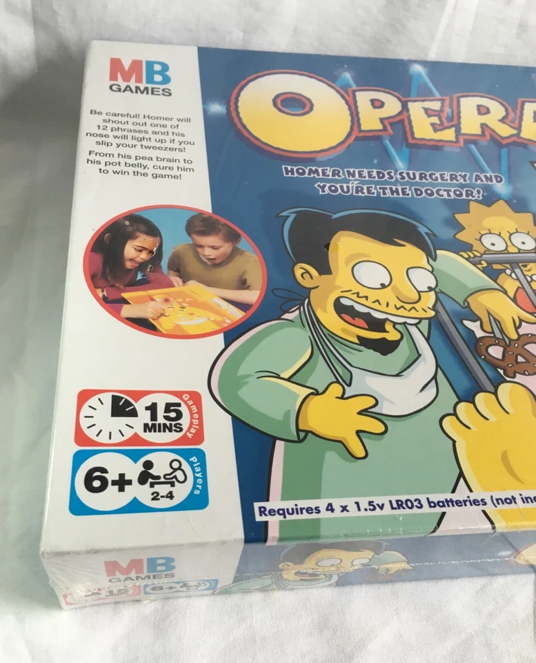 Rare Operation The Simpsons edition board game (Sealed) - Image 4 of 4