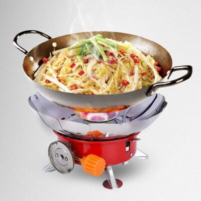 DHL Gaskocher Edelstahl Camping Gaskocher Mit Kartusche Innenbereich Gas Stove
