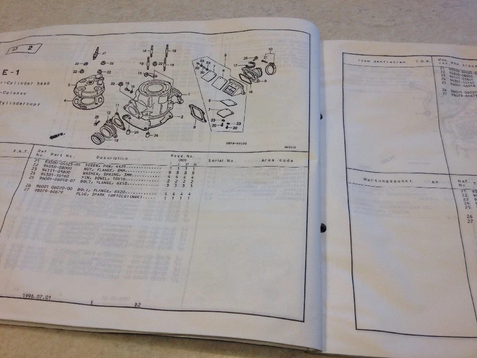 Catálogo De Piezas Honda CR80R CR80 R RT RBT RV RBV CR 80 - Imagen 4 de 4