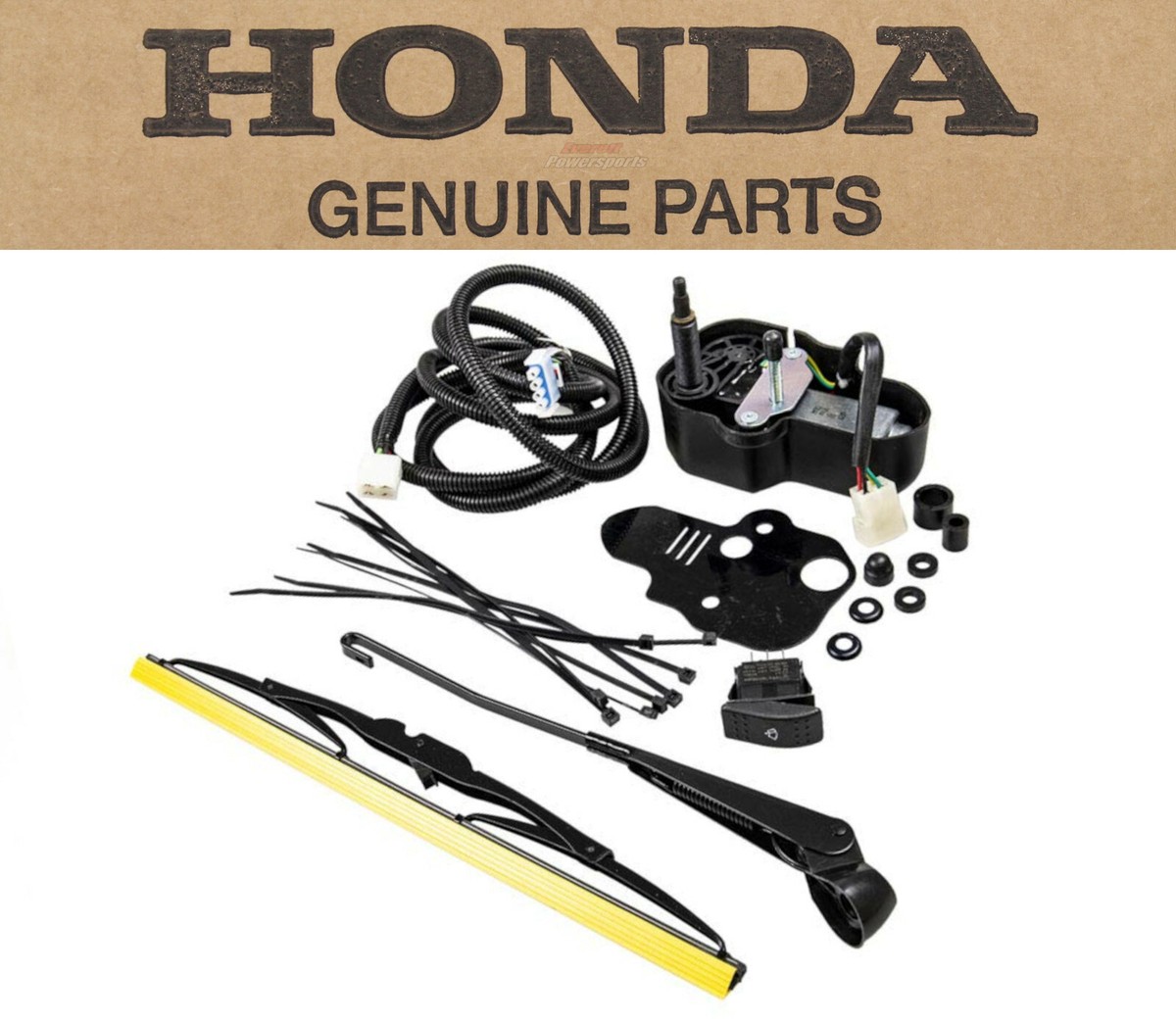 Windshield Wiper Kit 16-21 SXS1000 M3 M5 Pioneer Honda 0SE10-HL4