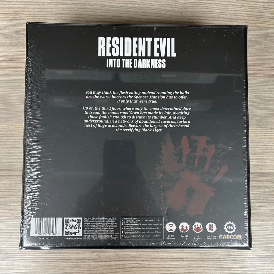 RESIDENT EVIL INTO THE DARKNESS BOARD GAME EXPANSION STEAMFORGED SFG CAPCOM - Image 3 of 4