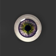  Dollmore 00AK BJD Eyes 12mm - Omga Flat Round Glass Eyes FE07 