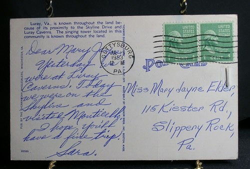 Grüße aus Luray, Virginia - 1983- - Bild 2 von 2