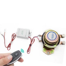 Car Battery Isolator Disconnect Switch Relay Master Kill Wireless Remote Control