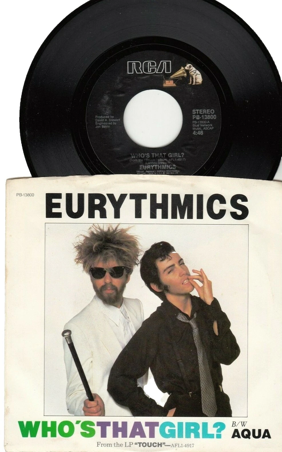 Eurythmics Rock Single Vinyl Records