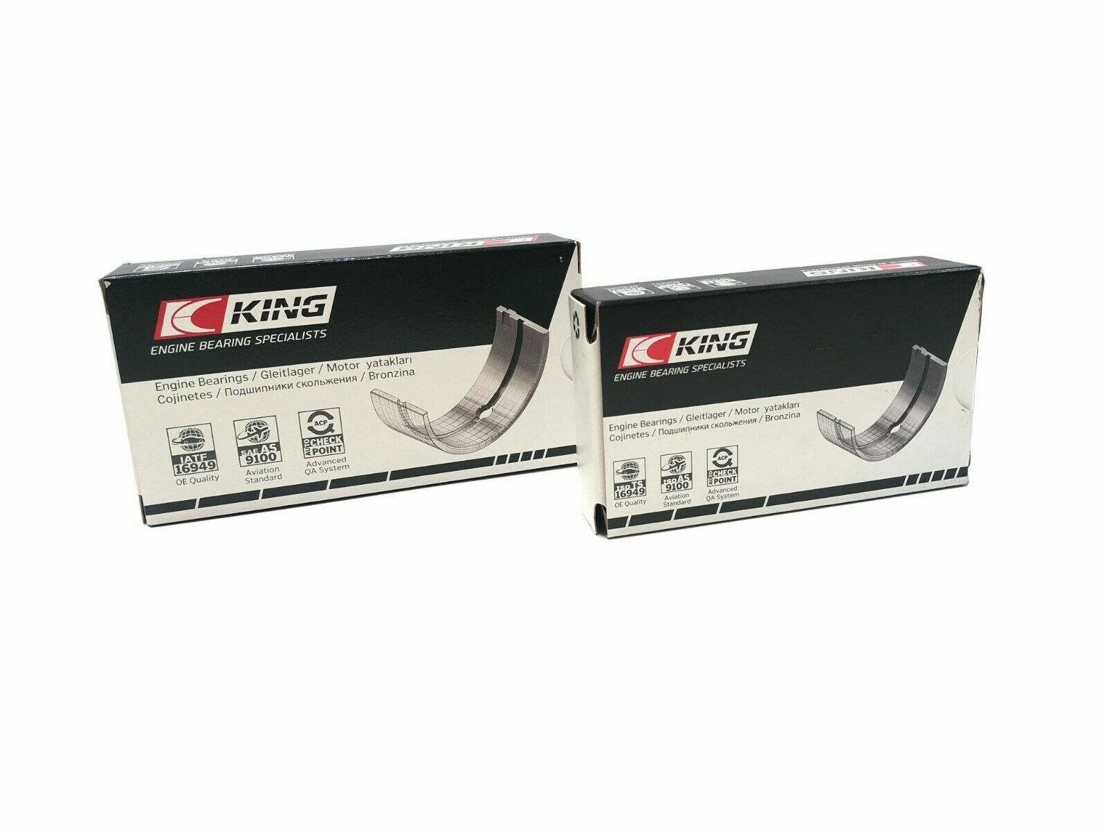 King SV STD Main & Rod Bearings 200715 BMW 135i 235i 335i N54 N55