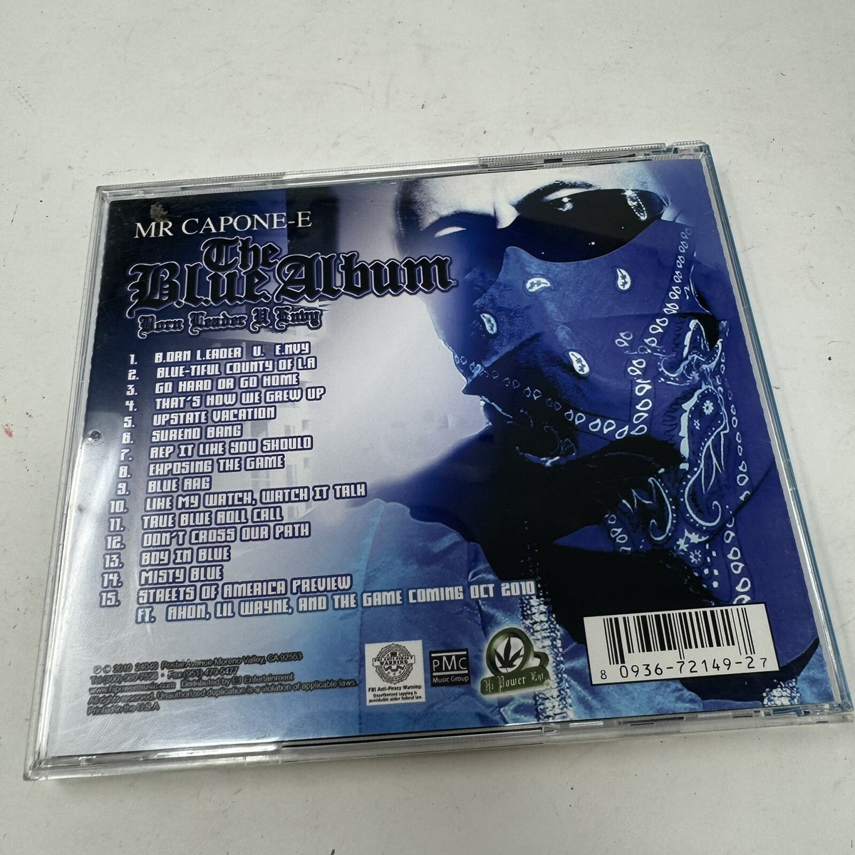 ヒップホップ+ラップ MR. CAPONE-E / The Blue Album ヒップホップ+ラップ MR. CAPONE-E / The Blue Album The Blue