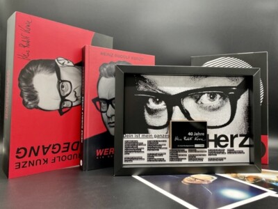 HEINZ RUDOLF KUNZE - WERDEGANG (LIMITED FAN BOX)   CD+MERCHANDISING NEU