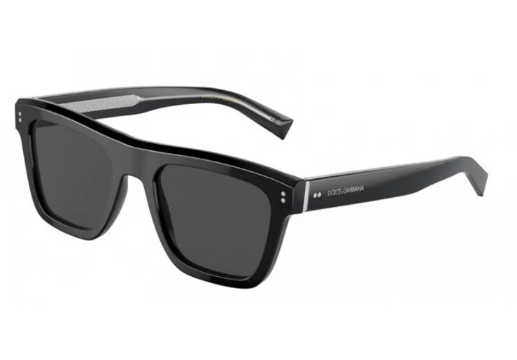 Dolce & Gabbana ブラック サングラス Dolce & Gabbana Sunglasses DG4420 501/87 Black Dark gray Man