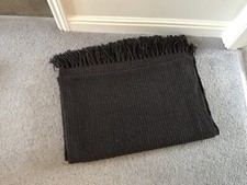 NEXT Knitted Throw In Charcoal Grey 125 x 160cm