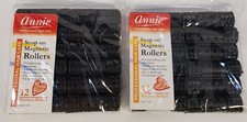 2 packs of ANNIE SNAP ON MAGNETIC ROLLERS 12 medium ROLLERS 3/4" DIAMETER
