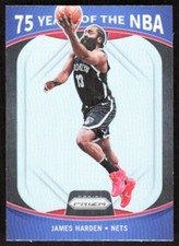 2021-22 2738E Panini Prizm Prizmatic 75 Years of the NBA SILVER PRIZM James