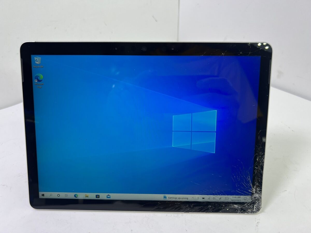 Microsoft Surface Go 2 Pentium Gold 4425y 4GB Ram 64GB SSD- Crack Screen