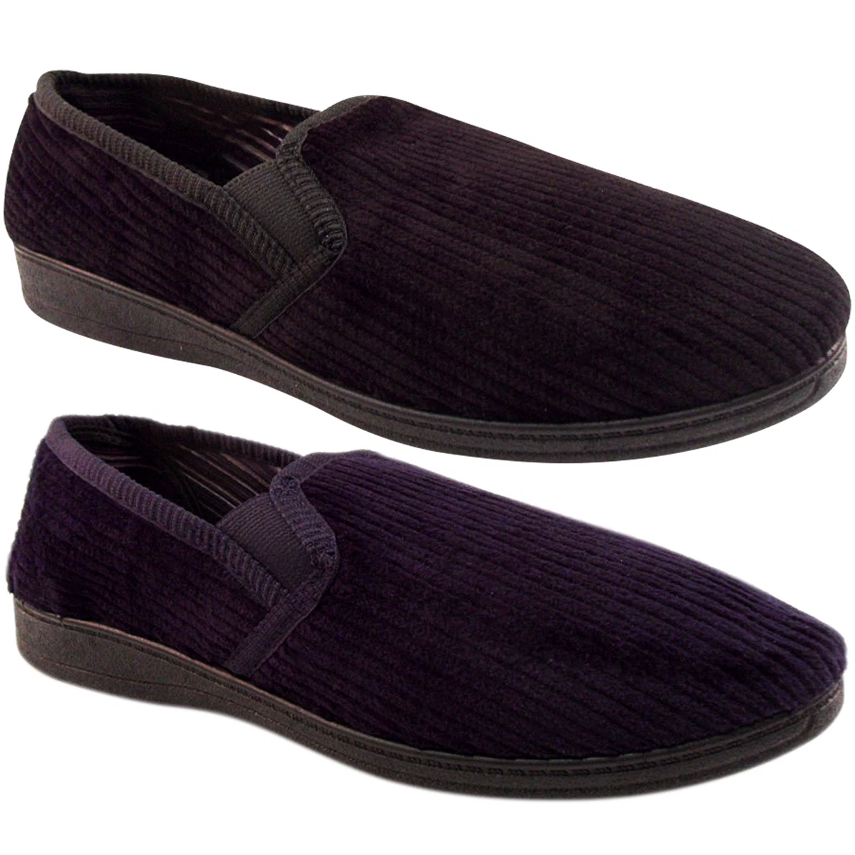 Mens slippers corduroy outlet