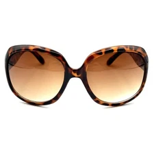 J. Francis XM309 Designer Sunglasses Oversize Butterfly Round Leopard Print