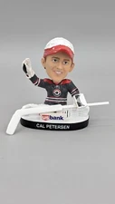 Cal Petersen #40 Hockey Bobblehead Waterloo Black Hawks Rare Stadium Giveaway