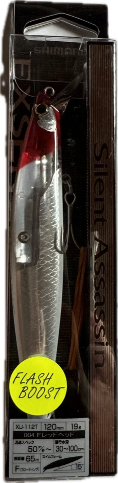 Shimano Silent Assassin 129F Flash Boost AR-C - ¡Mejor Tamaño para Seabass del Reino Unido! Foto 4 de 4