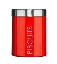 Breakfast Biscuit Tin Vintage Style Metal Storage Canisters Box with Lid