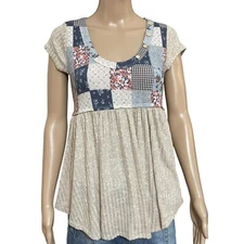 Sugarfox Boho Style Top Size Small