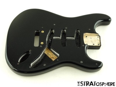 Fender Custom Shop W25 Custom Deluxe Strat BODY Black Sparkle