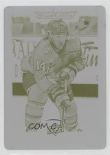 2017 Upper Deck Compendium Printing Plate Yellow 1/1 Jordan Schroeder #663 07un