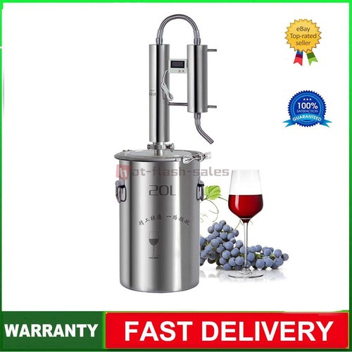 20L Home Distillation Equipment Stainless Steel Small-Scale Brewing Equipment