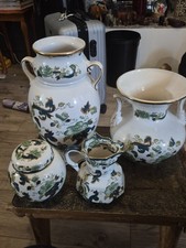 Collection of Masons Pottery Blue Mandalay