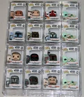 Funko Bitty POP! Star Wars Mandalorian COMPLETE SET of 16 with 4 Chase