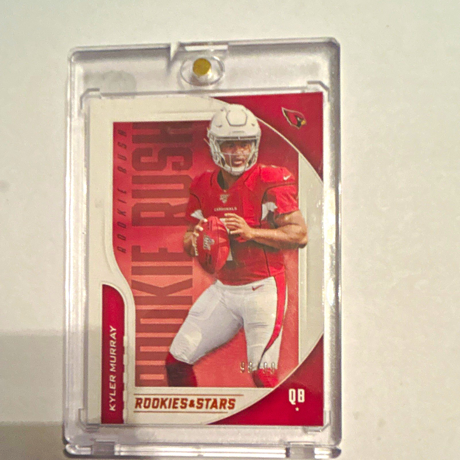 Panini 2019 Rookies & Stars Rookie Rush Kyler Murray RR-KM Orange /99 RC