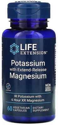 Life Extension Potassium with Extend-Release Magnesium - 60 (349,83 EUR/kg)