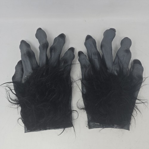 Werewolf Latex Gloves Costume Scary Taiwan Halloween Vintage