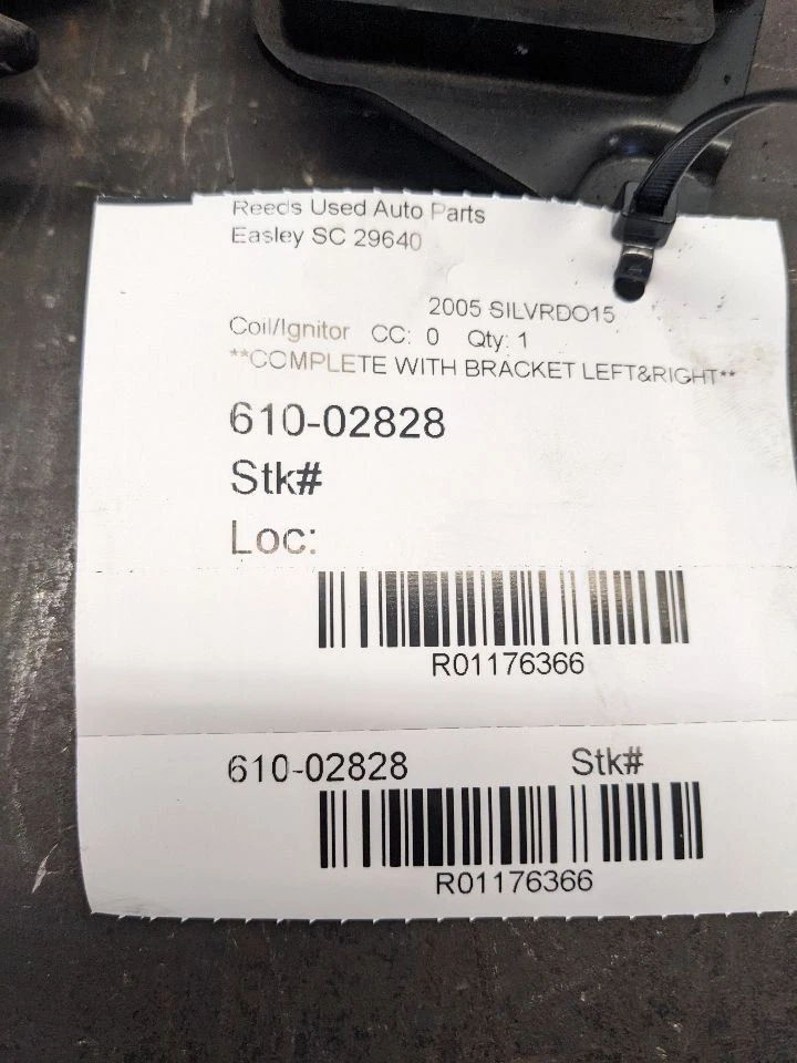 99-07 SIERRA Silverado 1500 PICKUP bobina/encendedor estilo clásico ID 1255869 1176366 Foto 2 de 4