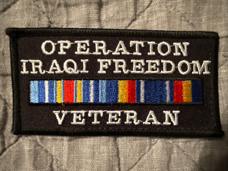 Operation Iraqi freedom veteran patch
