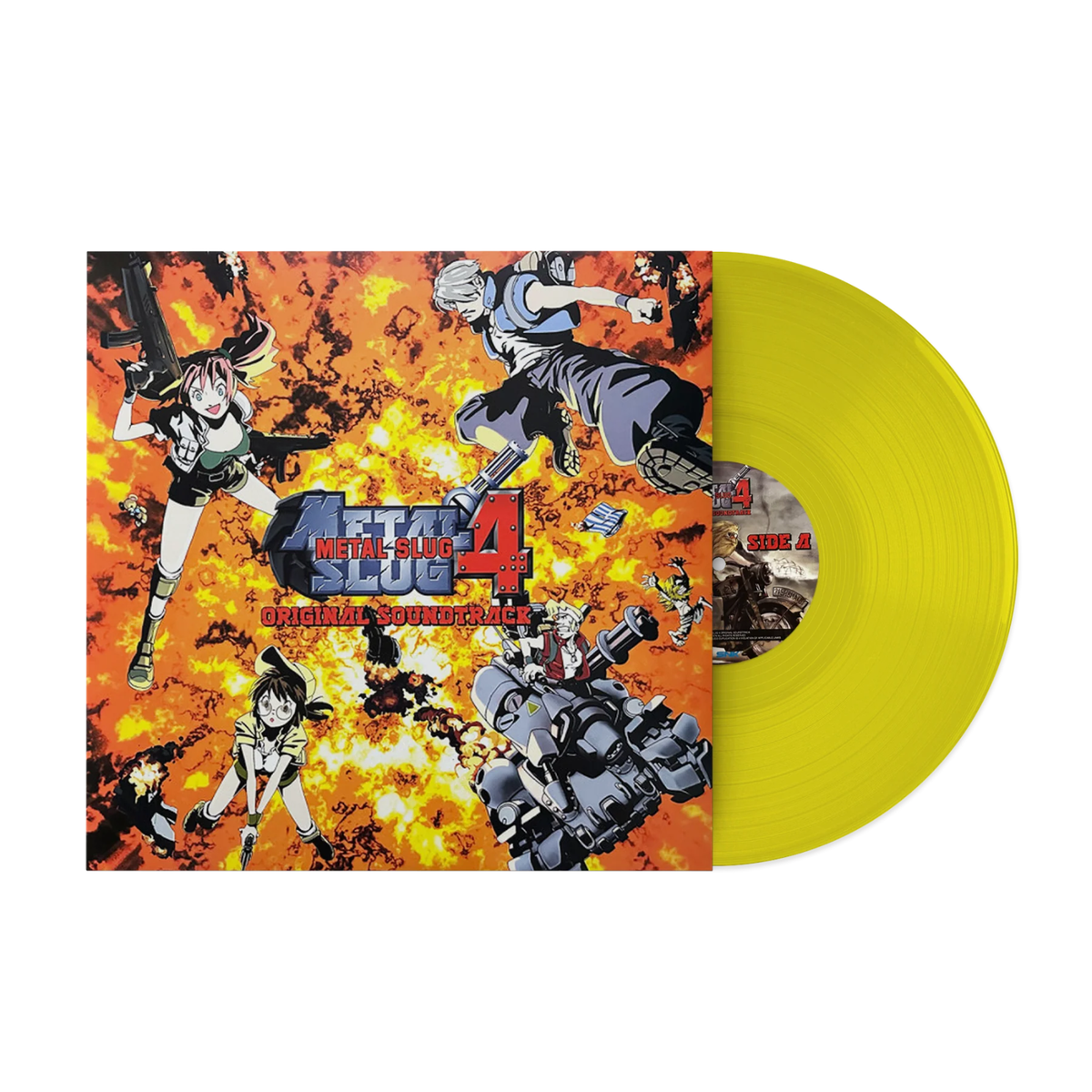 Metal Slug 4 Original Video Game Soundtrack Vinyl Record LP