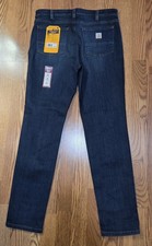 Carhartt Women  s Rugged Flex Relaxed Fit Jeans   BD5383-W Sz 12 Reg NWT