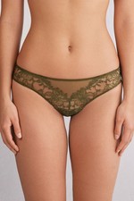 NEW Intimissimi Imaginary Journey Brazilian Briefs Bamboo Green Size M