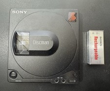 Sony Discman D-15 Portable CD Player Vintage 1989 Japan Parts Only