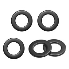5-Pack M18x34x3mm 304 Stainless Steel Flat Washers Black Galvanized