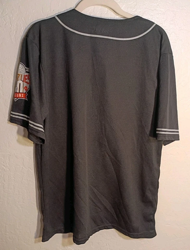 Fresno Grizzlies "20 Seasons" promotional baseball jersey - Image 2 of 4
